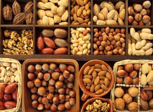 có nhiều loại hạt được dùng ăn trong những ngày tết
