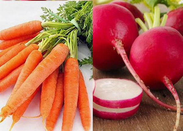 có thể kết hợp cà rốt và củ cải đường khi làm nước ép