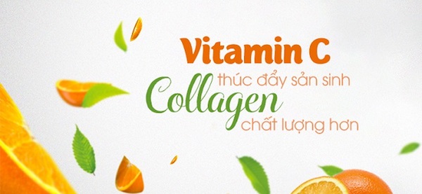Vitamin C có thể thúc đẩy sự hình thành collagen