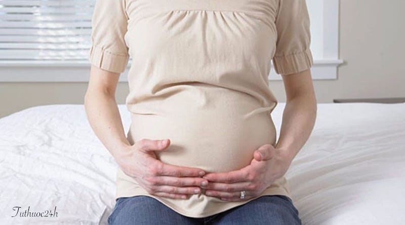 hiện tượng đau bụng khi mang thai