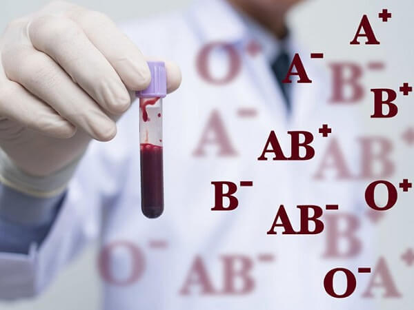 Nhóm máu A Rh- chỉ có thể nhận máu duy nhất từ nhóm O-